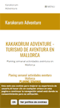 Mobile Screenshot of karakorum-adventure.com